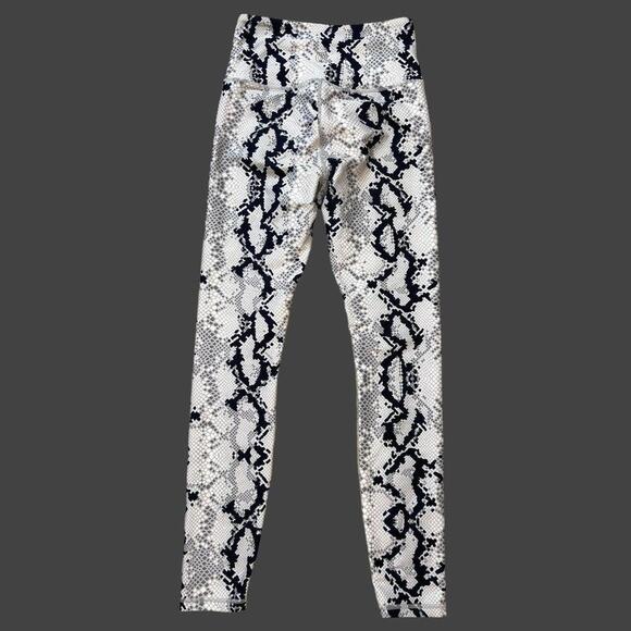 Balance Collection Womens Contender High Rise Yoga Legging Snake Print SMALL - Picture 5 of 13